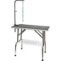 Go Pet Club Heavy Duty Stainless Steel Pet Grooming Table