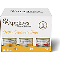 Applaws Natural Chicken Selection in Broth Multipack Wet Cat Food