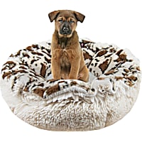 Bessie and Barnie Ultra Plush Giraffe/Blondie Luxury Deluxe Pet Cuddle Pod Bed