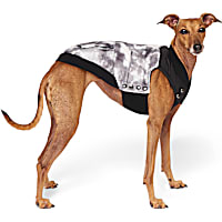 Canada Pooch Summit Stretch Dog Vest Grey Tie Dye