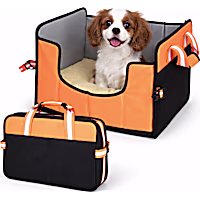 Pet Life Orange 'Travel-Nest' Folding Travel Cat and Dog Bed