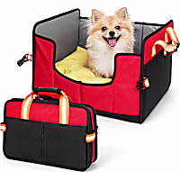 Pet Life Red 'Travel-Nest' Folding Travel Cat and Dog Bed