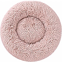 Pet Life Pink 'Nestler' High-Grade Plush and Soft Rounded Dog Bed