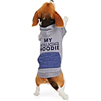 YOULY Grey/Navy Walk Dog Hoodie