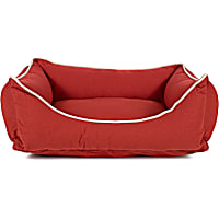 Carolina Pet Company Red Classic Canvas Kuddler Dog Bed