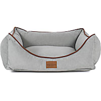 Carolina Pet Company Spa Blue Microfiber Low Profile Kuddler Dog Bed