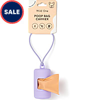 Wild One Lilac Poop Bag Carrier for Dogs