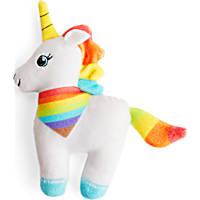 YOULY Pride Plush Unicorn Dog Toy