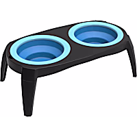 Pet Adobe Blue Elevated Pet Bowls