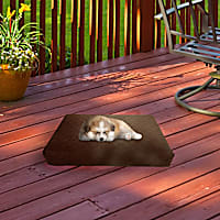 Pet Adobe Brown Waterproof Memory Foam Pet Bed