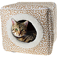 Pet Adobe Enclosed Cave Cat Bed