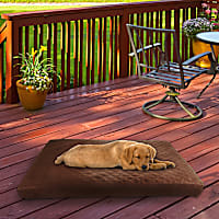 Pet Adobe Brown Waterproof Memory Foam Dog Bed