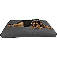 Pet Adobe Gray Waterproof Memory Foam Dog Bed