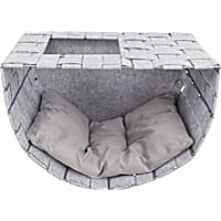 TRIXIE Gray Frehi Wall Mount Cat Tree Set
