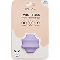 Wild One Lilac Twist Toss Dog Toy