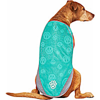 Canada Pooch Wet Reveal Smiley Chill Seeker Cooling Dog Vest