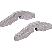 UniPaws Weathered Gray Support Feet for Extra Wide 6 Panel Pet Gate