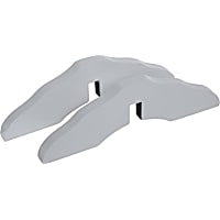 UniPaws Grey Support Feet for Wooden Pet Gate