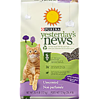 Purina Yesterday's News Paper Unscented Softer Texture Low Tracking Cat Litter