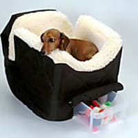 Snoozer Black Pet Car Seat Lookout II