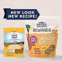 Natural Balance L.I.T. Limited Ingredient Treats Small Breed Potato & Duck Formula Dog Treats