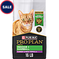 Purina Pro Plan Focus Indoor Care Turkey & Rice Formula Adult Dry Cat Food
