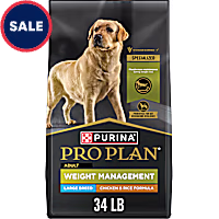 Purina Pro Plan Low Fat Focus Weight Management Chicken & Rice Formula Large Breed Dry Dog Food