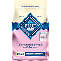 Blue Buffalo Blue Life Protection Formula Small Breed Puppy Chicken & Oatmeal Recipe Dry Dog Food