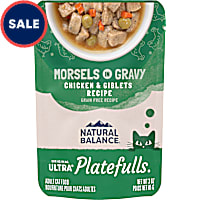 Natural Balance Platefulls Chicken & Giblets Formula in Gravy Adult Wet Cat Food
