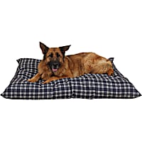Carolina Pet Company Blue Plaid Indoor Outdoor Shebang Dog Bed