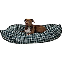 Carolina Pet Company Green Plaid Indoor Outdoor Shebang Dog Bed