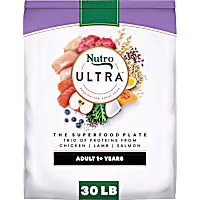 Nutro Ultra Adult High Protein Chicken, Lamb and Salmon Dry Dog Food