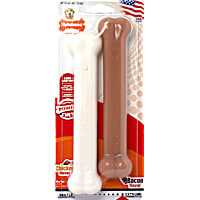 Nylabone Dura Chew Twin Pack Bacon & Chicken Flavored Dog Chews
