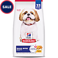 Hill's Science Diet Senior 7+ Small Bites Chicken Meal, Barley & Rice Recipe Dry Dog Food