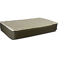 Snoozer Super Waterproof Orthopedic Lounger in Hazelnut & Cream