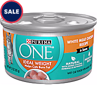 Purina ONE Natural Ideal Weight White Meat Chicken Recipe in Sauce Wet Cat Food