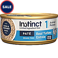 Instinct Limited Ingredient Diet Grain-Free Pate Real Turkey Recipe Wet Cat Food