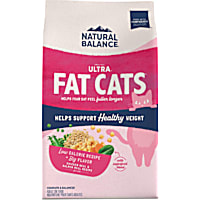 Natural Balance Fat Cats Low Calorie Chicken & Salmon Meal for Adult Dry Cat Food