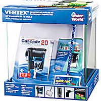 Penn Plax Vertex Desktop Aquarium Kit