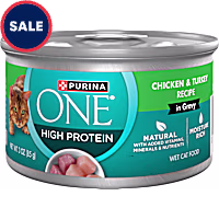 Purina ONE Natural True Instinct Chicken & Turkey Recipe in Gravy Wet Cat Food