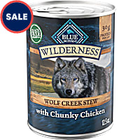 Blue Buffalo Blue Wilderness Wolf Creek Stew Chunky Chicken Stew Wet Dog Food