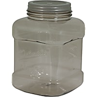 Petmate Plastic Mason Jar Pet Food Storage