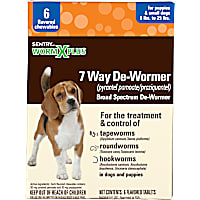 Sentry HC WormX Plus De-Wormer Chewables Flavored For Dogs
