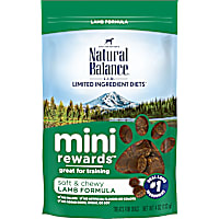 Natural Balance Mini Rewards Lamb Formula Dog Treats