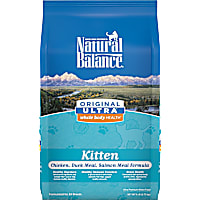 Natural Balance Original Ultra Whole Body Health Chicken, Duck Meal & Salmon Meal Kitten Food