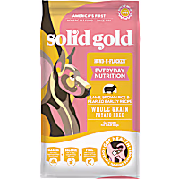Solid Gold Hund N Flocken Lamb, Brown Rice & Pearled Barley Holistic Potato Free Dry Adult Dog Food With Superfoods