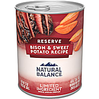 Natural Balance L.I.D. Limited Ingredient Diets Buffalo & Sweet Potato Formula Wet Dog Food
