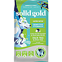 Solid Gold Grain-Free & Gluten Free Leaping Waters with Cold Water Salmon & Vegetable Recipe Adult Dry Dog Food