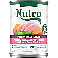 Nutro Premium Loaf Healthy Turkey, Sweet Potato & Green Bean Recipe Adult Canned Wet Dog Food