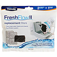 Petmate Fresh Flow II Purifying Pet Fountain Replacement Filters